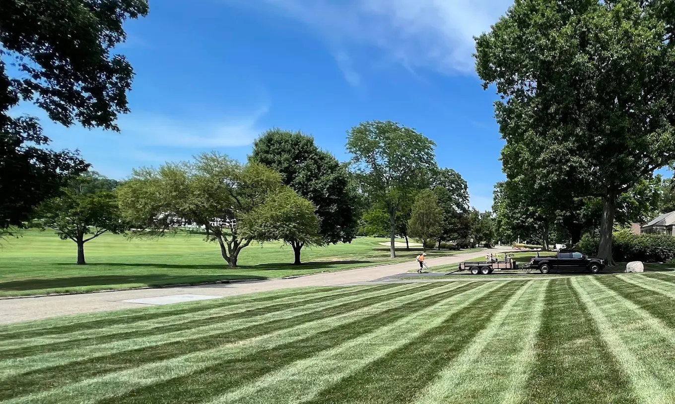 Golf course maintenance